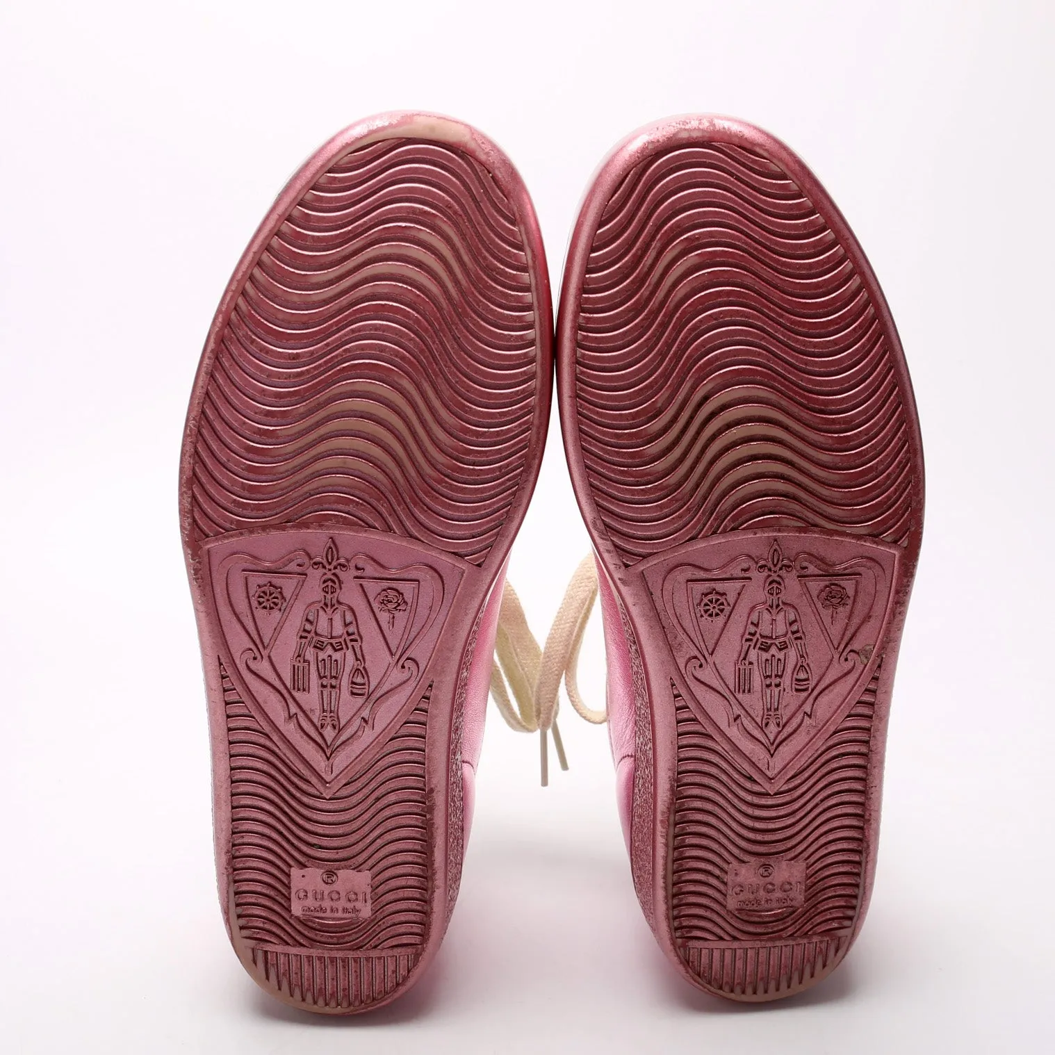 Ace Web Leather Sneakers Size 37.5
