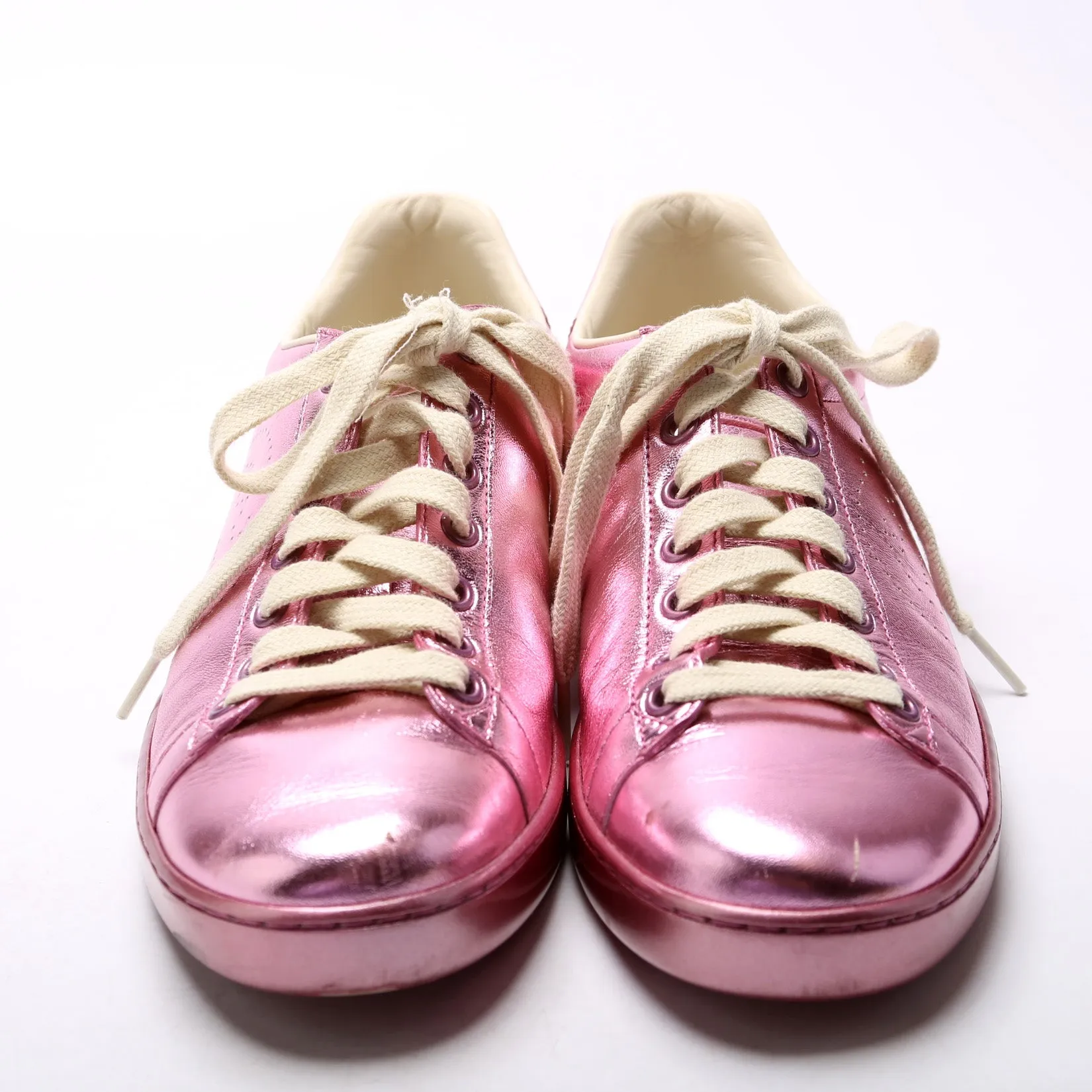 Ace Web Leather Sneakers Size 37.5