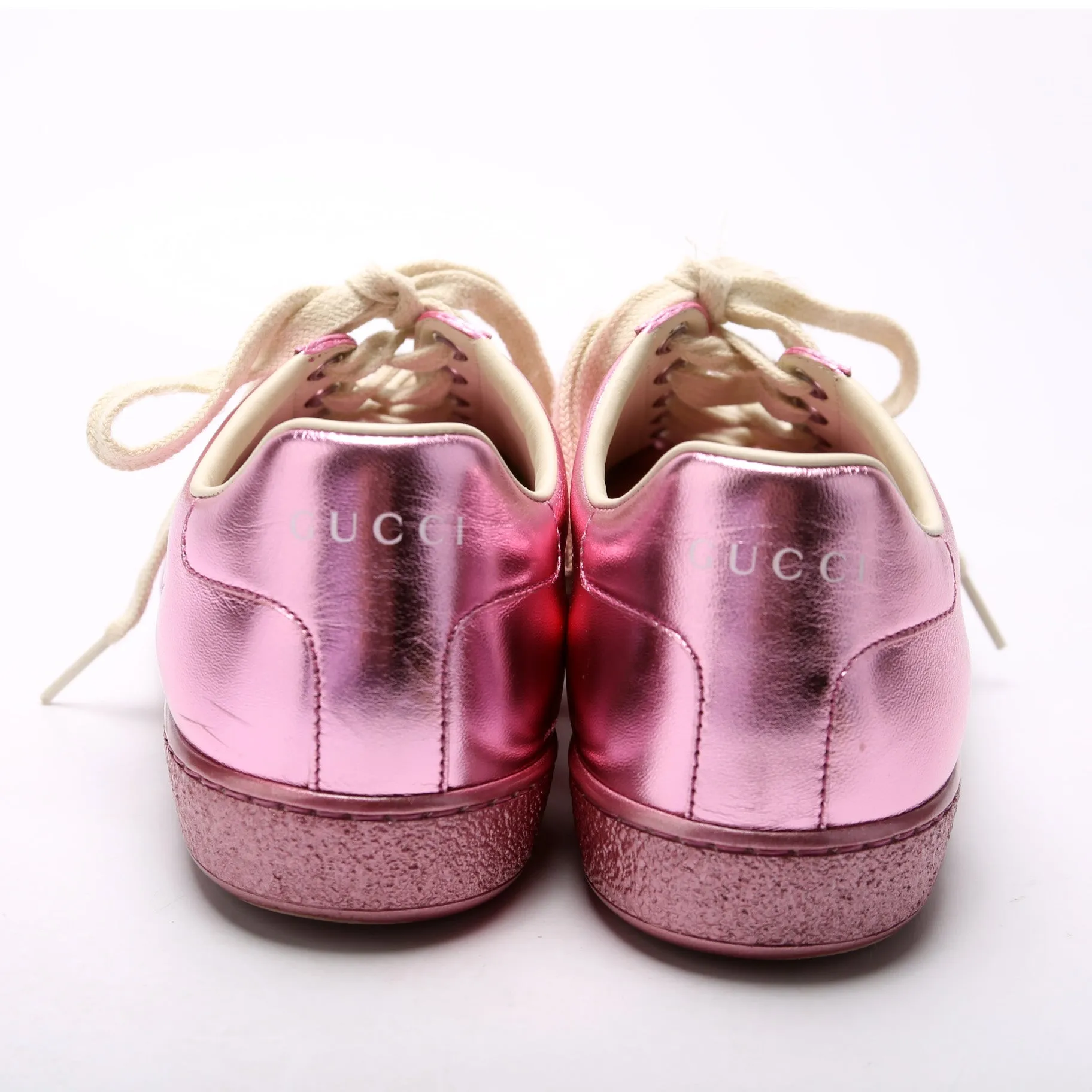 Ace Web Leather Sneakers Size 37.5