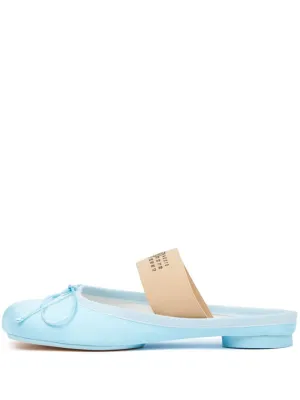 anatomic-toe leather slippers