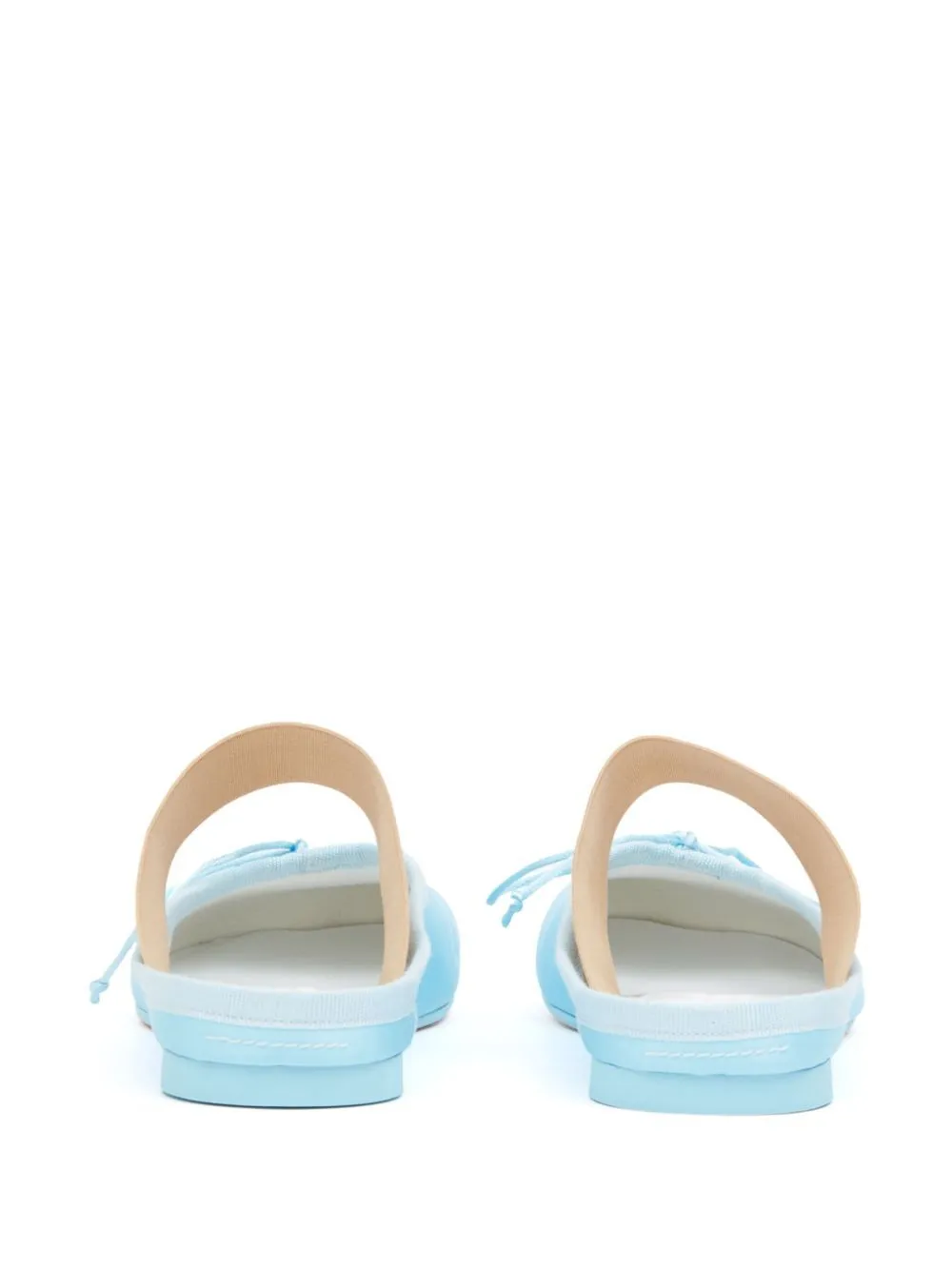 anatomic-toe leather slippers