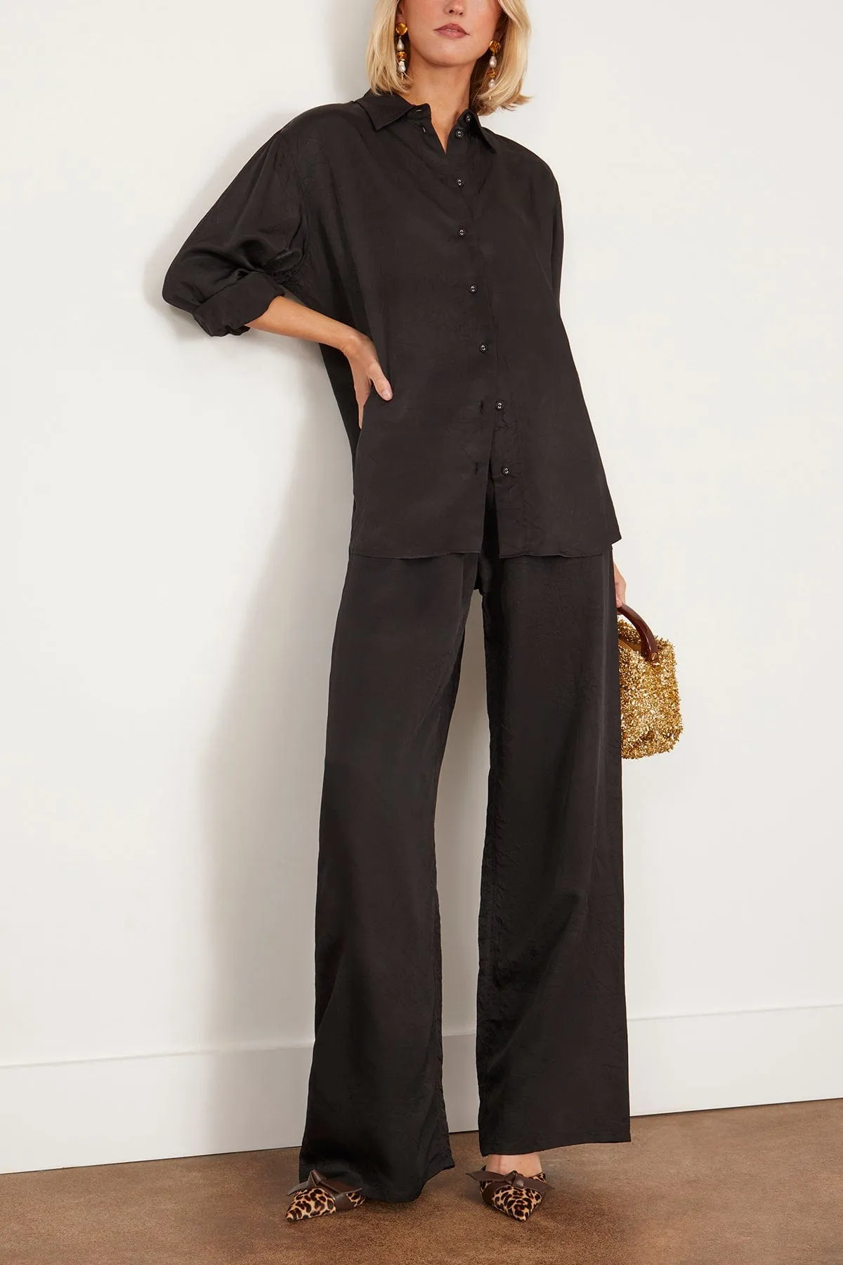 Anders Pant in Black
