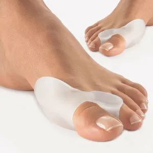 ATA 3 Pairs Gel Bunion Corrector Toe Separator Protectors Straightener, Silicone Straighteners Separators Spreader Spacers, One-Size Support Pads 6Pcs
