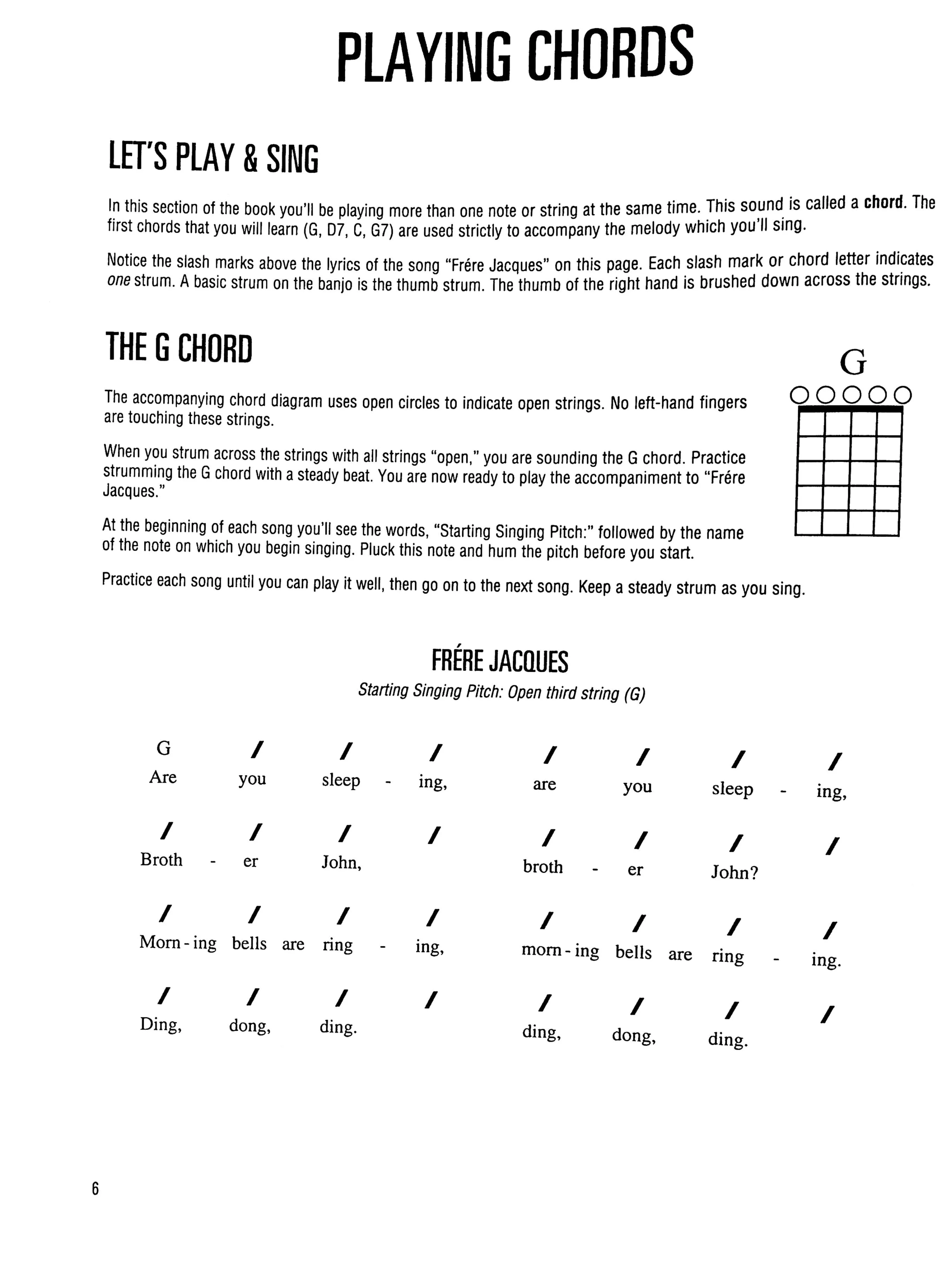 Banjo Method Book 1