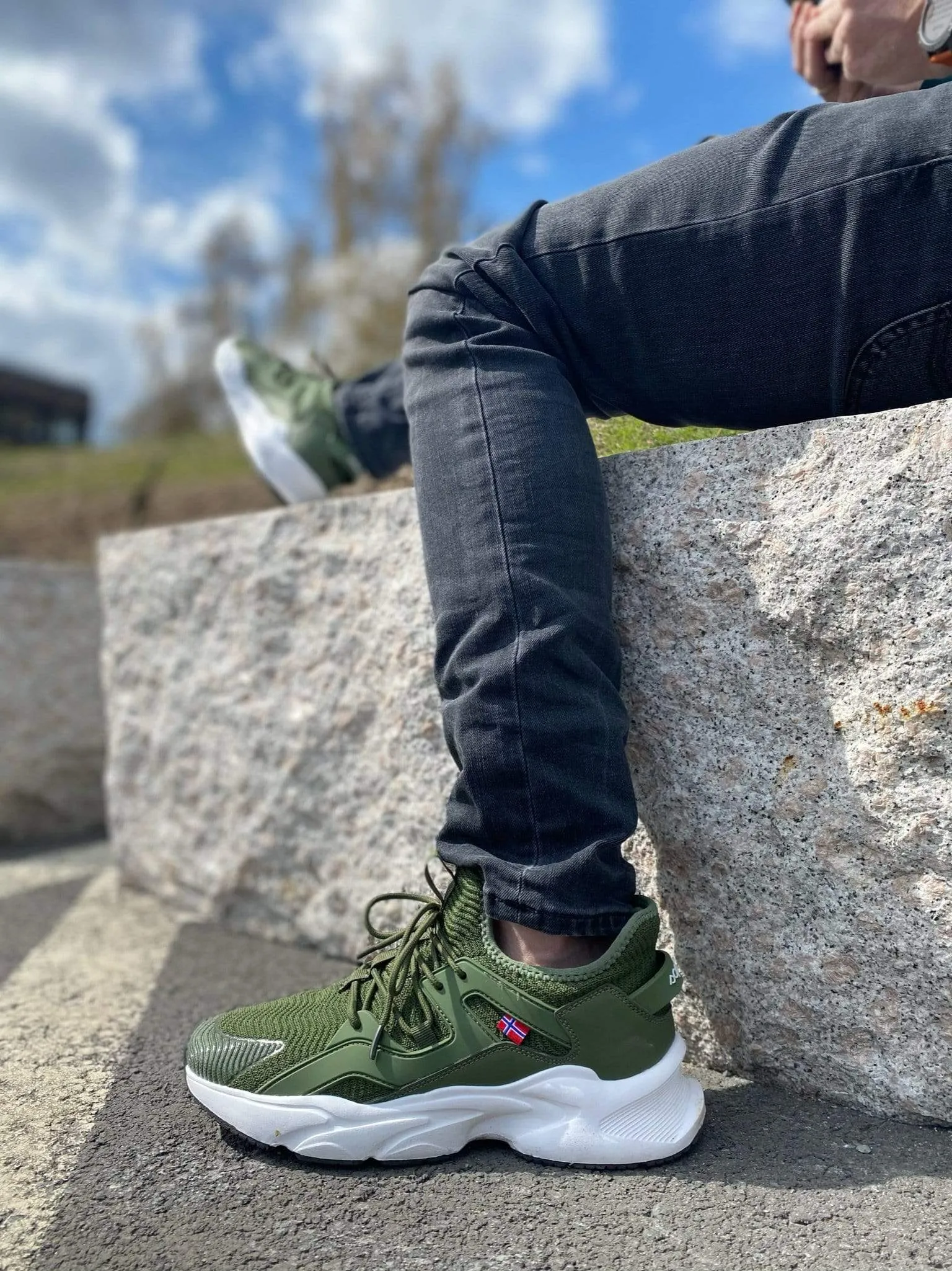 Bergen sneaker | Grønn