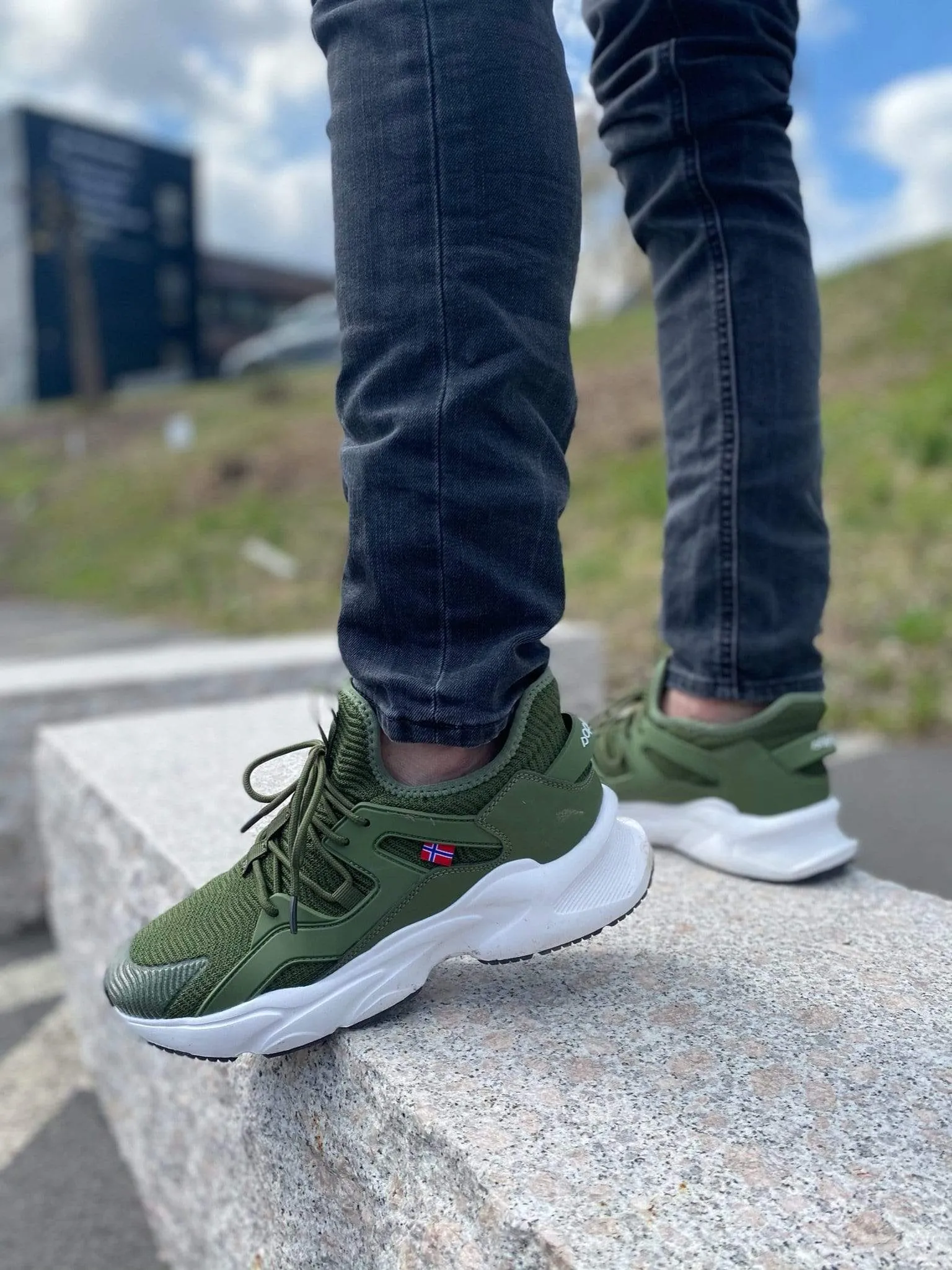 Bergen sneaker | Grønn