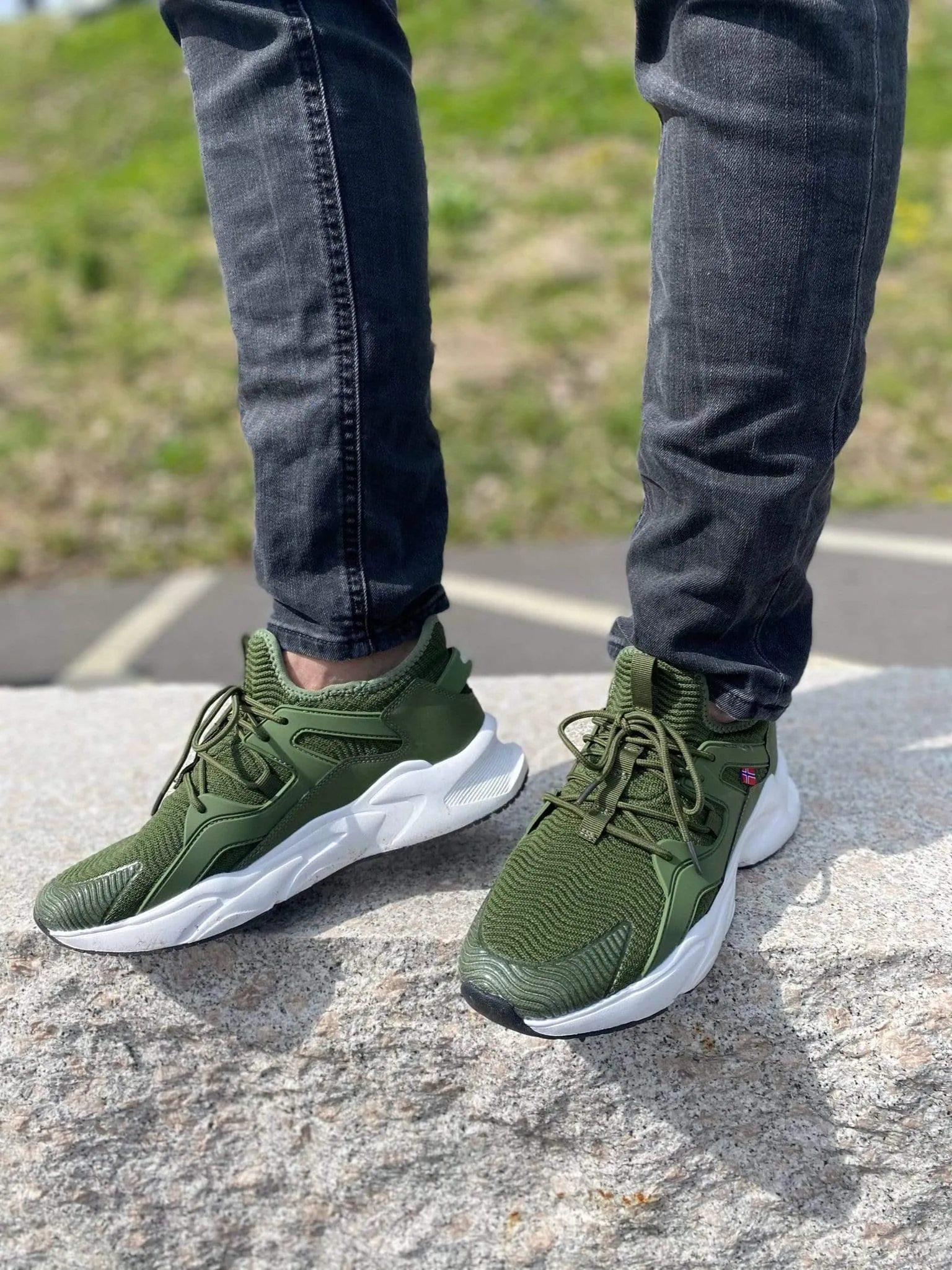 Bergen sneaker | Grønn