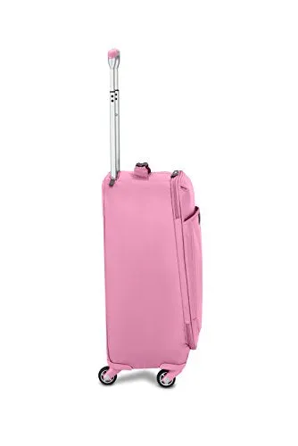 Biaggi Leggero 22" Foldable Spinner Carry On, Pink