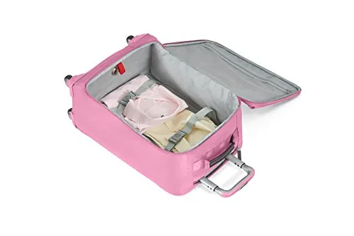 Biaggi Leggero 22" Foldable Spinner Carry On, Pink