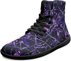 Binienty Women Men High Top Minimalist Barefoot Shoes Zero Drop Sole Outdoor Ankle Boot Shoes