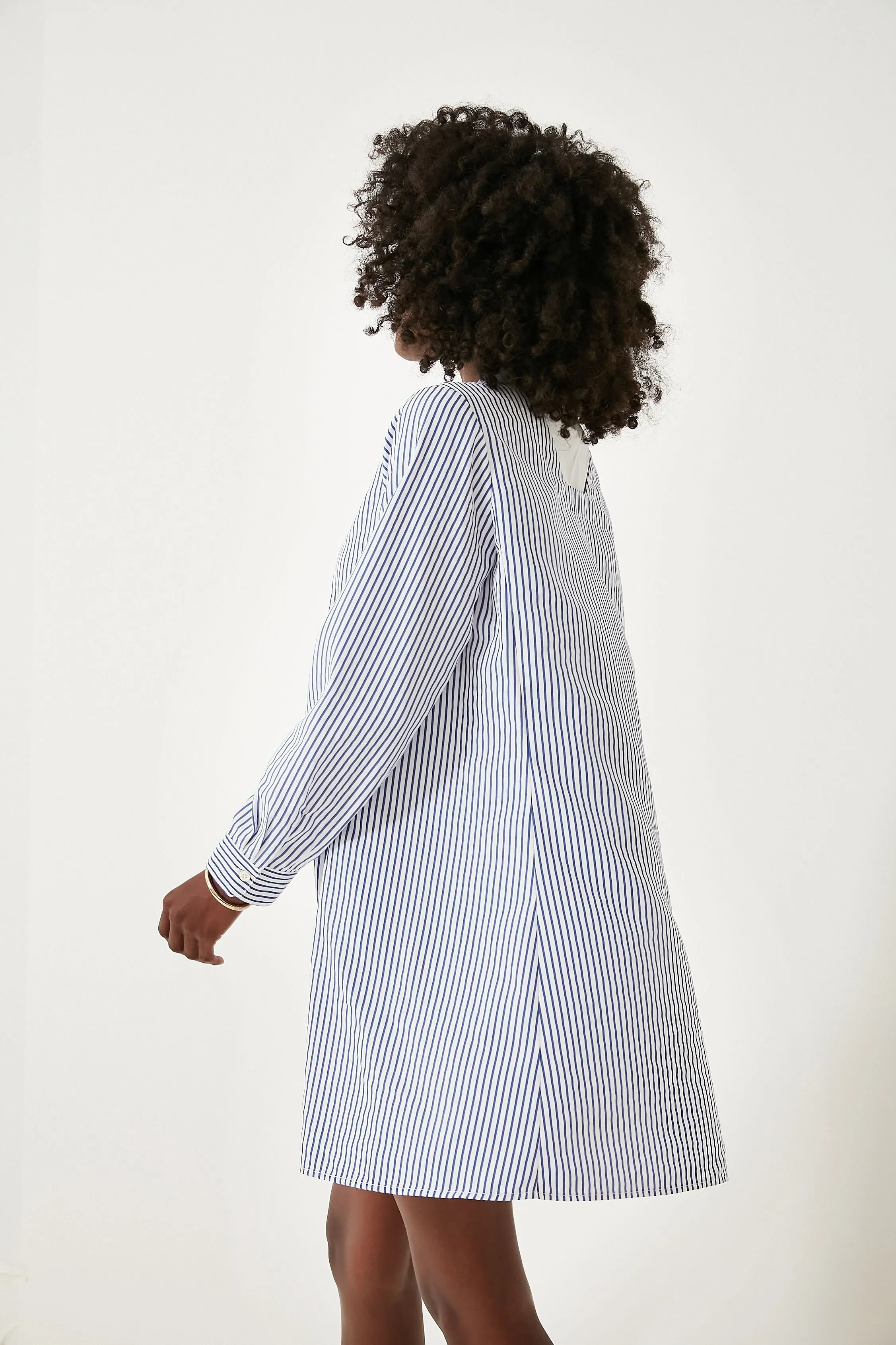 Blue Striped Lottie Dress
