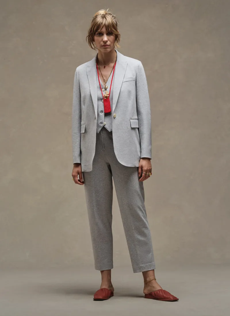 Boyfriend 1 Button Long Blazer