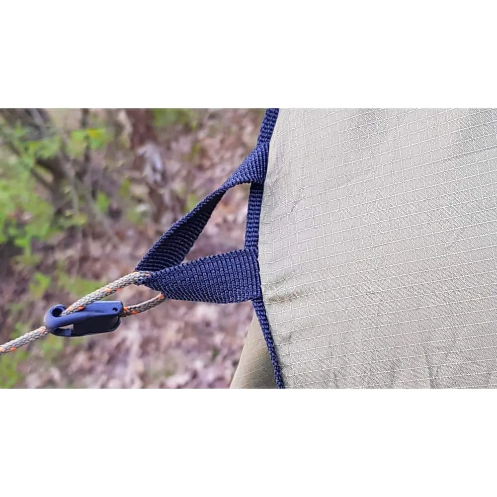 Bushmen ULTRALIGHT Tensioning Cords - Black/Orange
