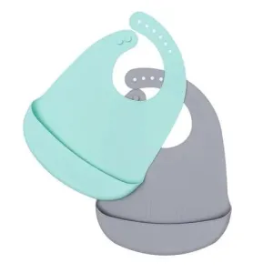Catchie Bibs Set of 2 -We Might Be Tiny