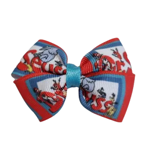 Cherish Hair Bow - Dr Seuss
