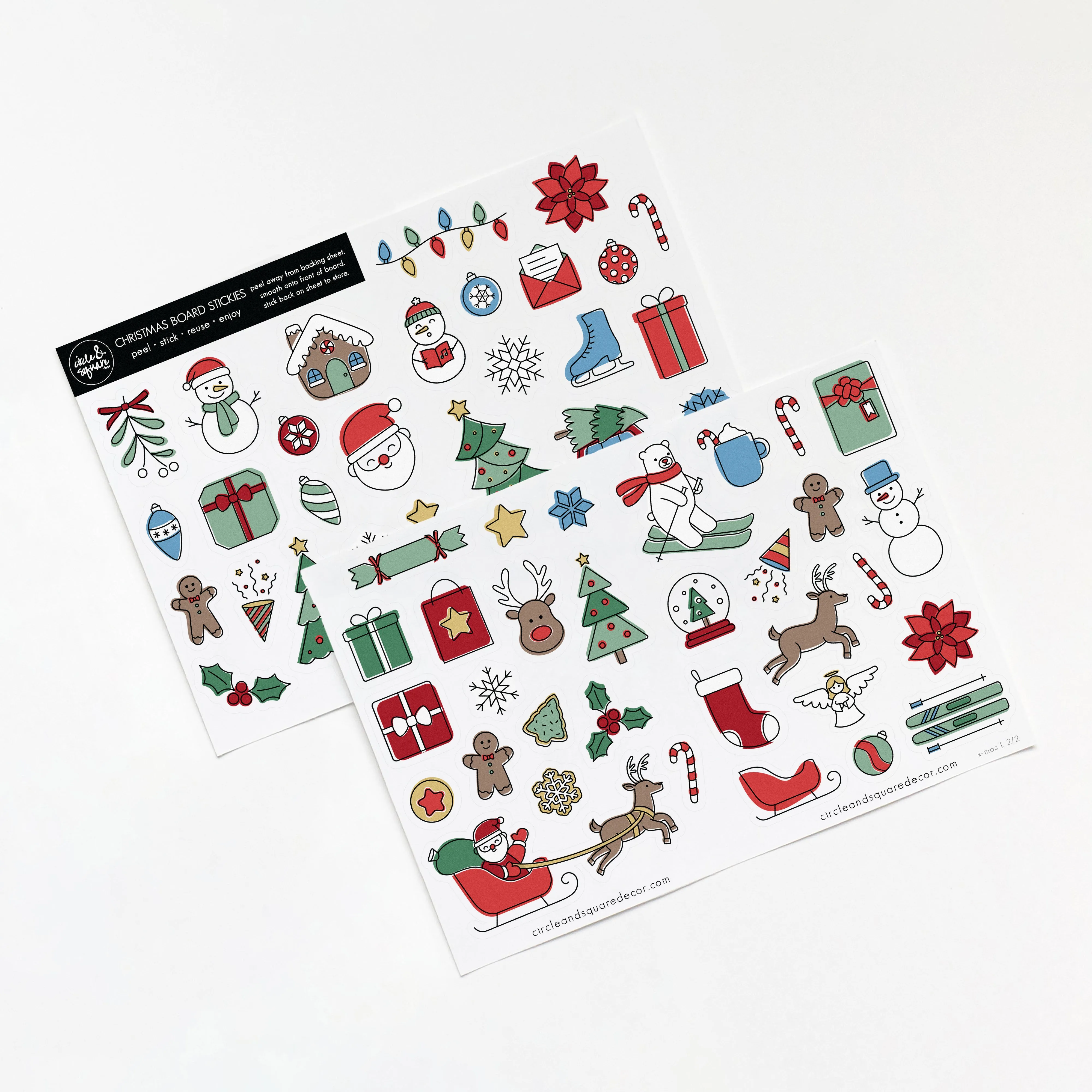 Christmas Board Stickies
