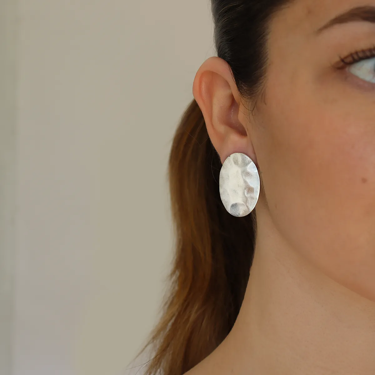 Dome Clip Earrings