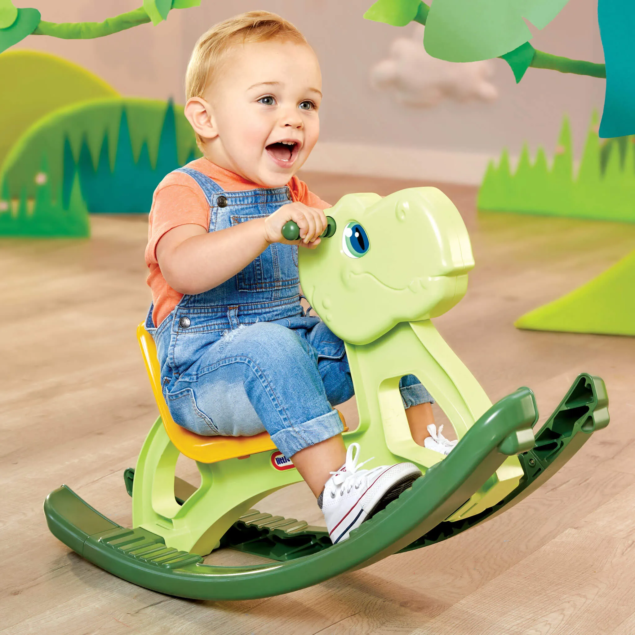 Easy Rockin' Dino Toy – Lightweight Rocker for Toddlers