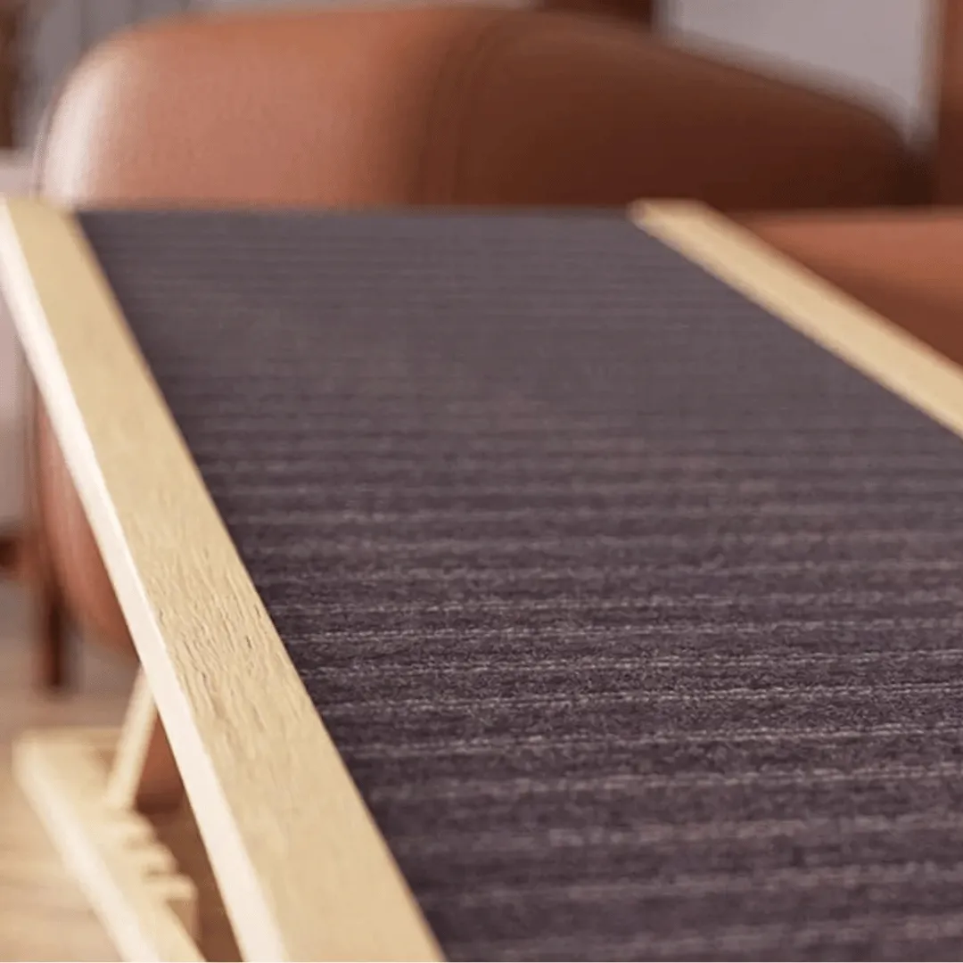 Easy-Storage Adjustable Wooden Dog Ramp