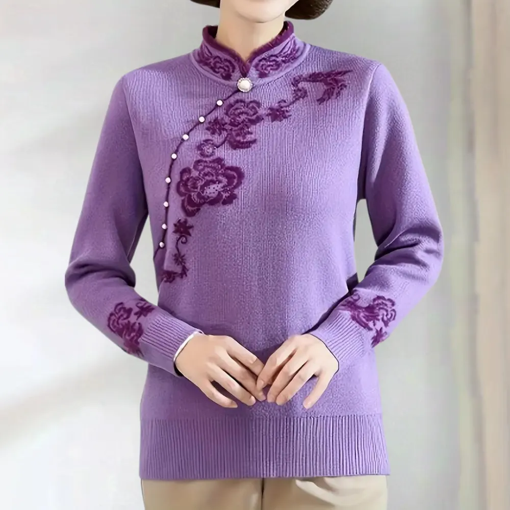 Emiliya - Retro dametrøje med moderne komfort
