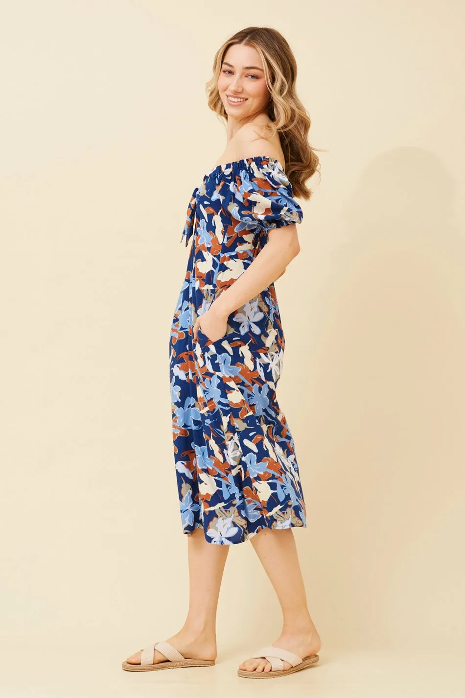 FAITH BOW FRONT DRESS