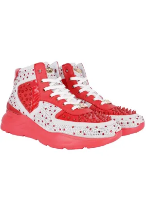 Ferrari Massari Shoes - Razr Baller - Red
