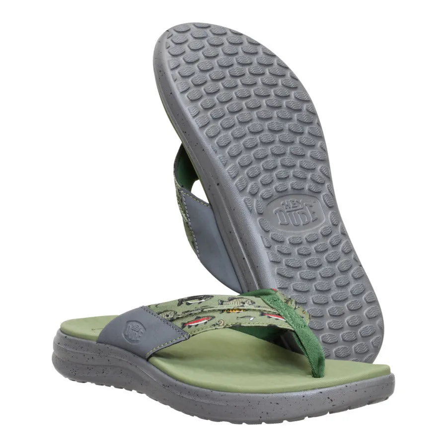 Finn Flip - Olive/Granite Grey