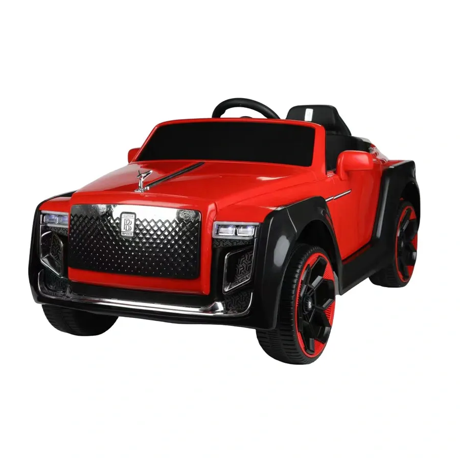 First Drive Rolls-Royce 12V Battery Leather Seat Foam Wheel