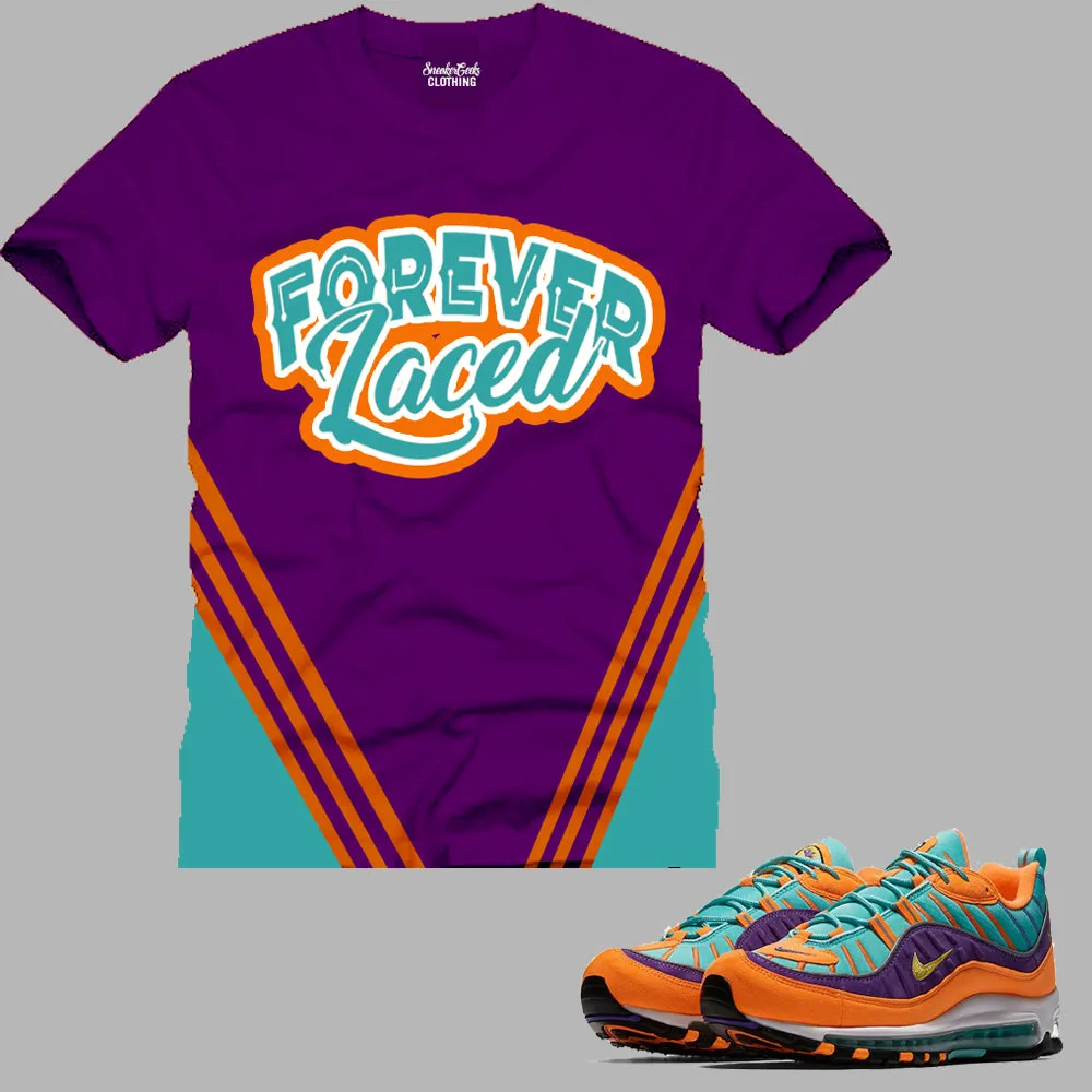 Forever Laced Active T-Shirt to match the Nike Air Max 98 QS Sneakers