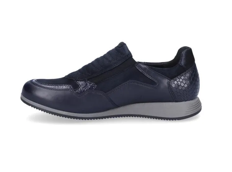 Gabor Womens Trainer 36.408.46 Snake Nightblue