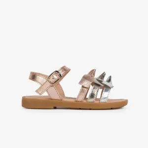 Girl's Dino Magnesium Leather Sandals