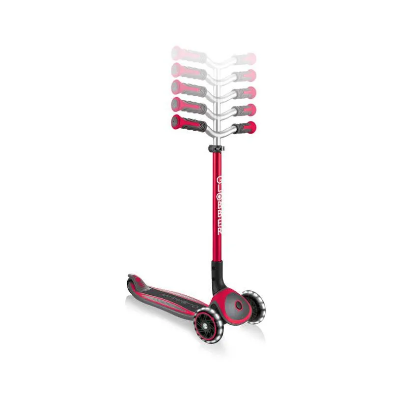 Globber Master Light Scooter Red (4-14yrs)
