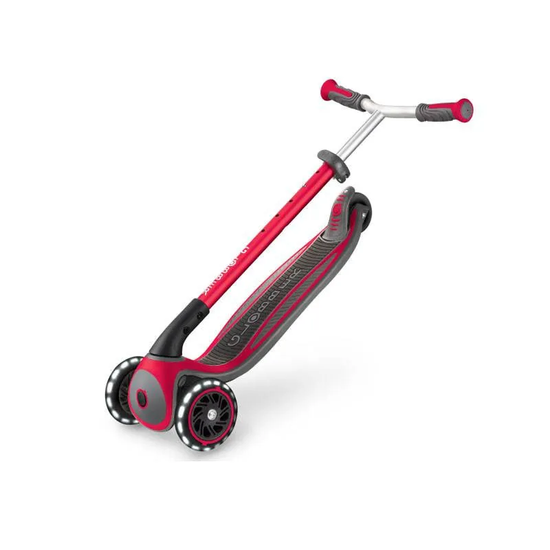 Globber Master Light Scooter Red (4-14yrs)