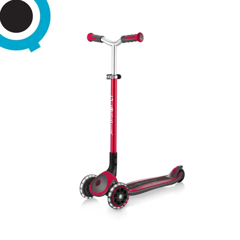 Globber Master Light Scooter Red (4-14yrs)