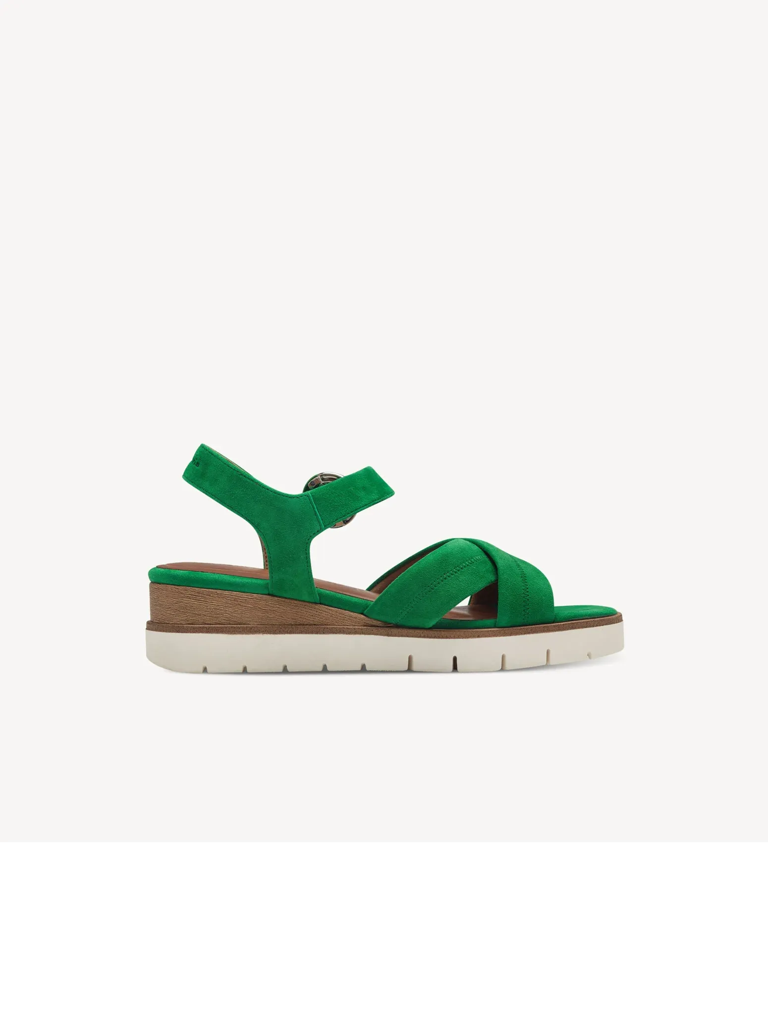 Green Suede Sandals