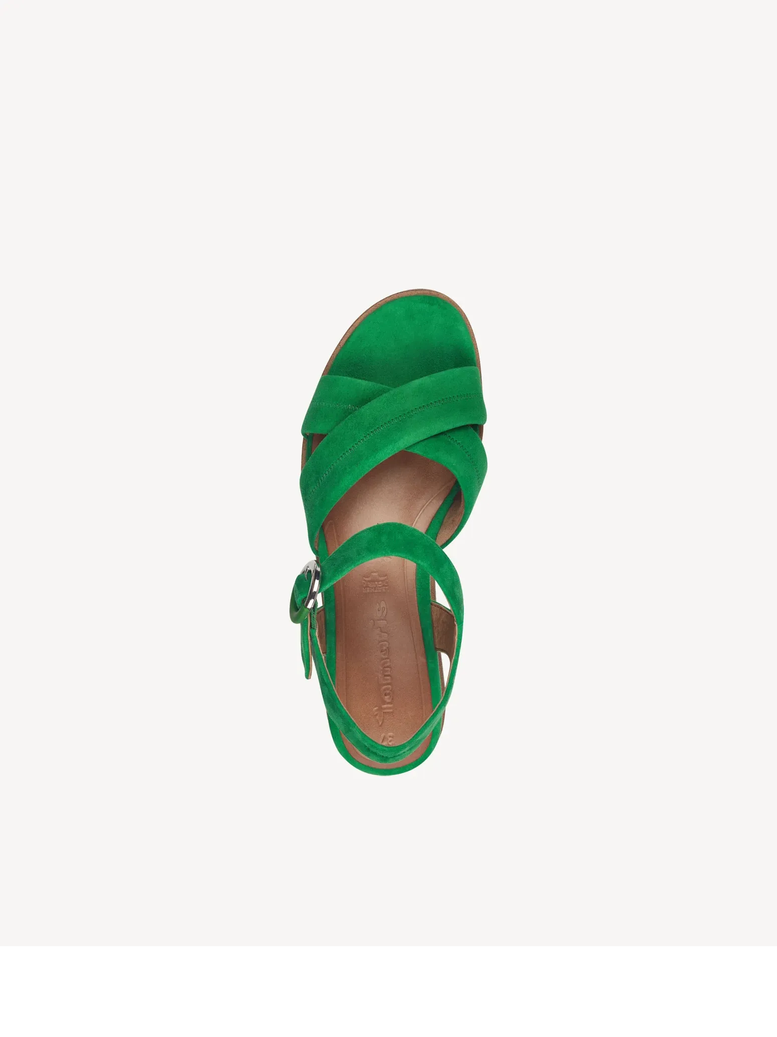 Green Suede Sandals