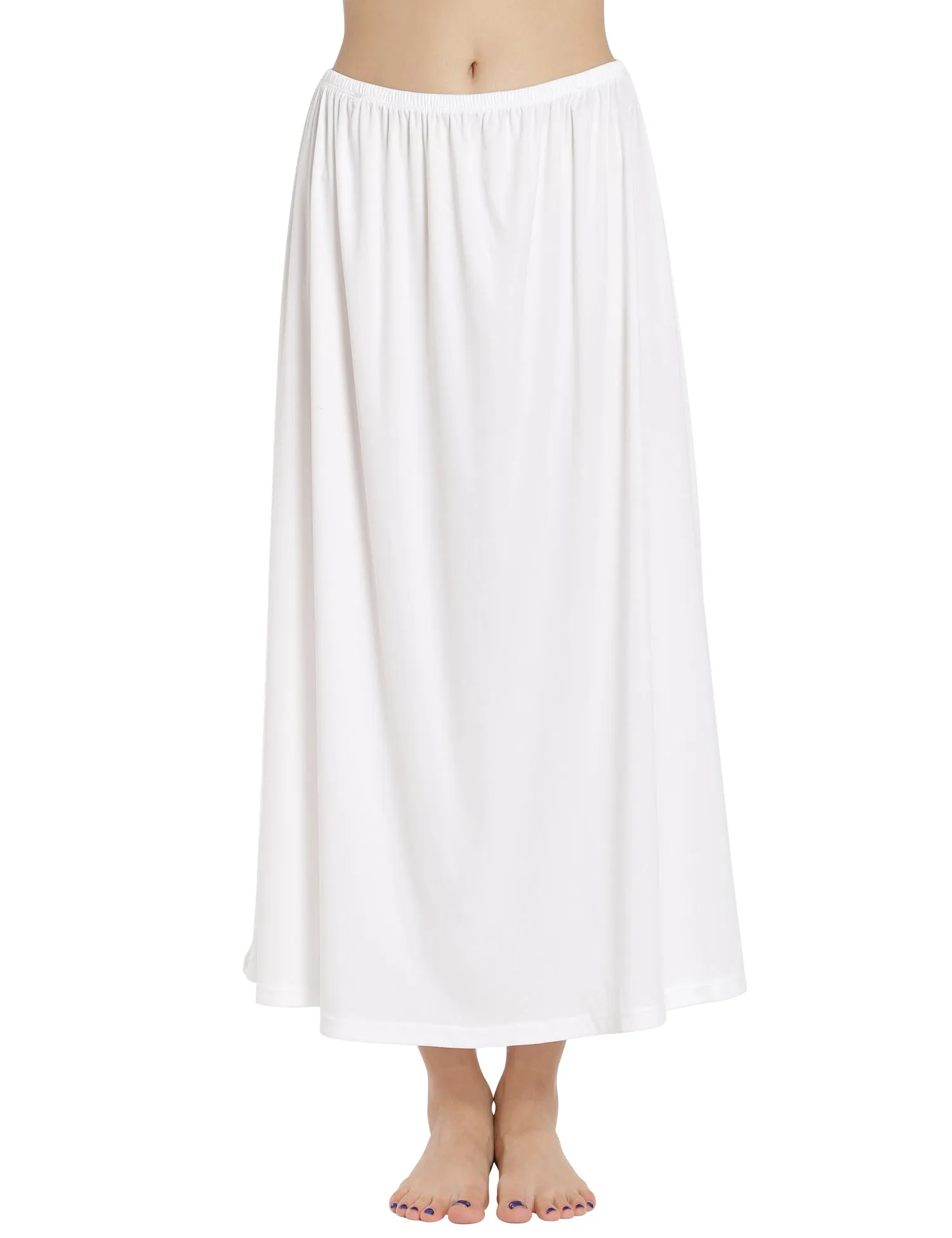 Half Slips for Women Long Slip Under Dress Invisible Straps Underskirt for Dresses