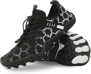 Hike Barefoot Shoes for Women Men, Pro Barefoot Shoes with Wide Toe Box for Hiking, Walking, Non-Slip Breathable Lightweight Water Shoes Unisex