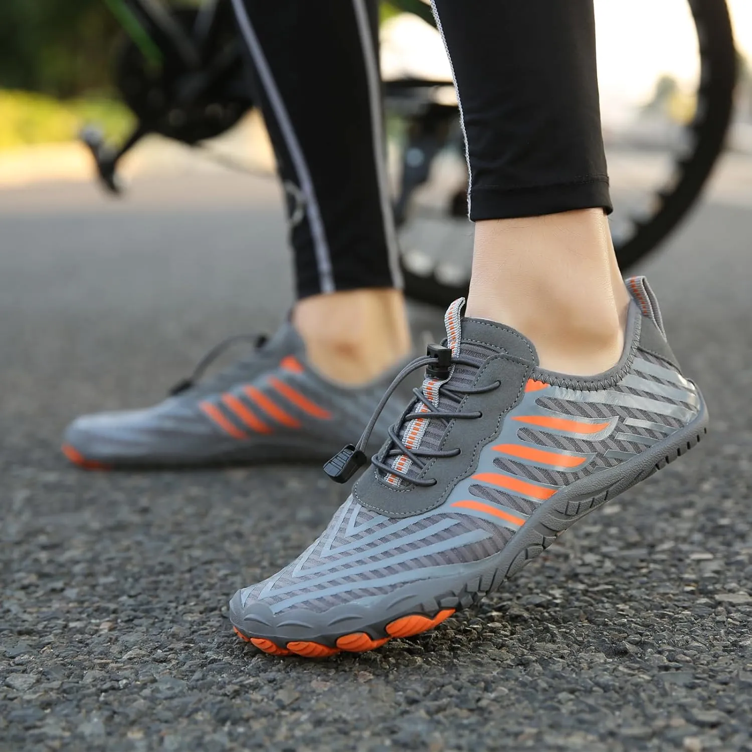 Hike Barefoot Shoes for Women Men, Pro Barefoot Shoes with Wide Toe Box for Hiking, Walking, Non-Slip Breathable Lightweight Water Shoes Unisex