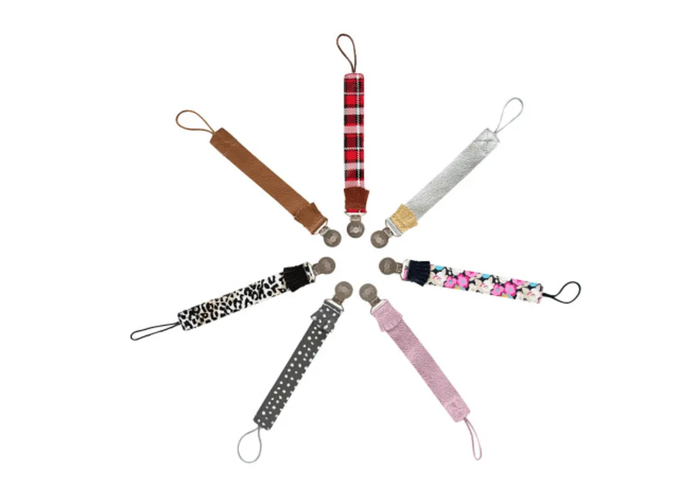 Itzy Ritzy Drops Happen Pacifier Clip