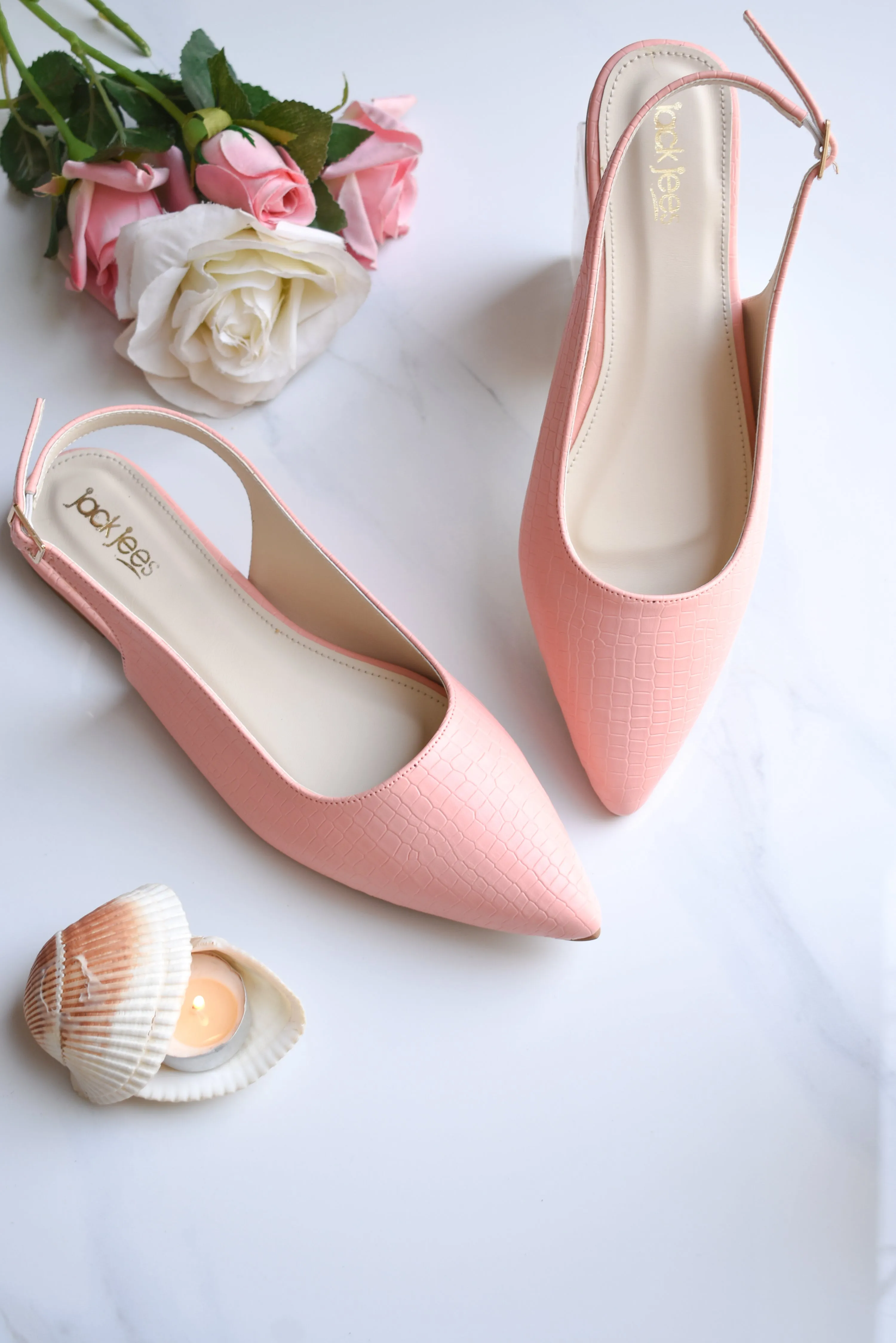 Jack Jees-Clara SlingbackPink