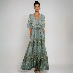 Jamie | Stylish Floral Maxi Dress