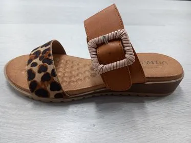 Laguna Quays Leopard?Tan Faux Leather Leopard Tan 36