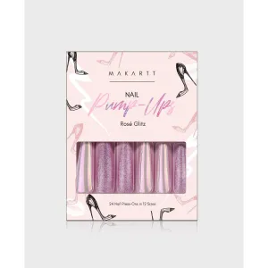 Makartt - Press-Ons - Rose Glitz