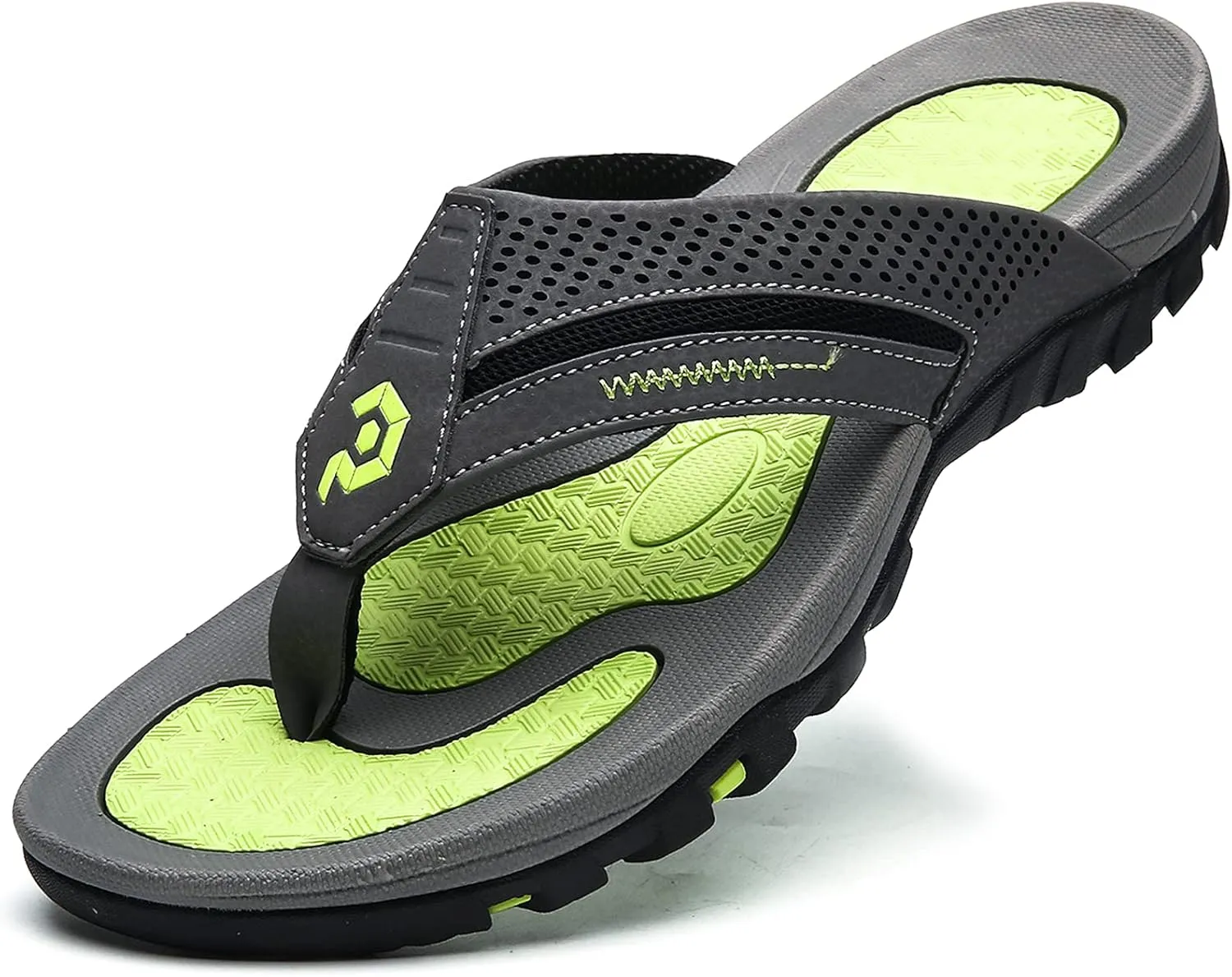 Men's Flip-Flops, Thongs Sandals Durable Comfort Slippers for Beach