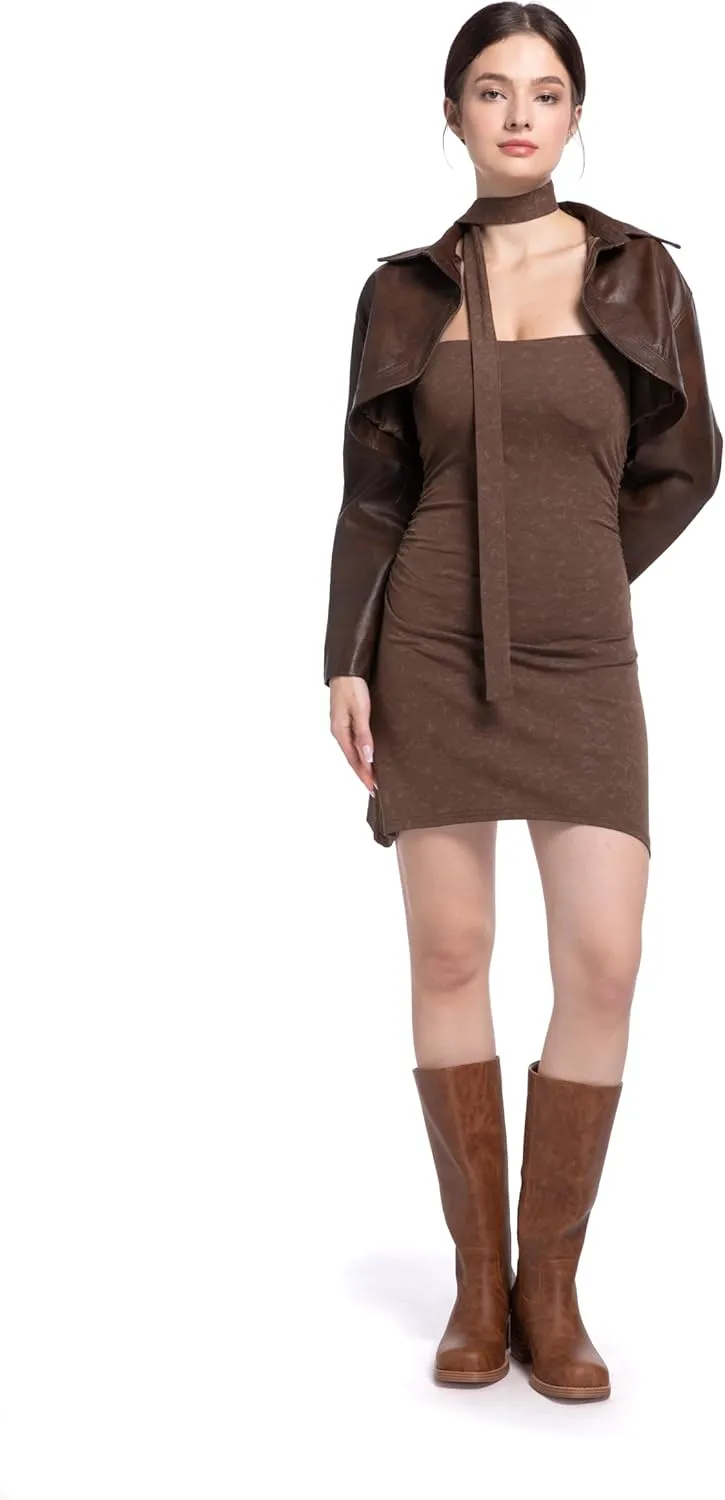 Mid Calf Boots for Women Chunky Block Heel Womens Tall Boots Square Toe Comfortable Casual Boots Low Heel Trendy Stylish Boots