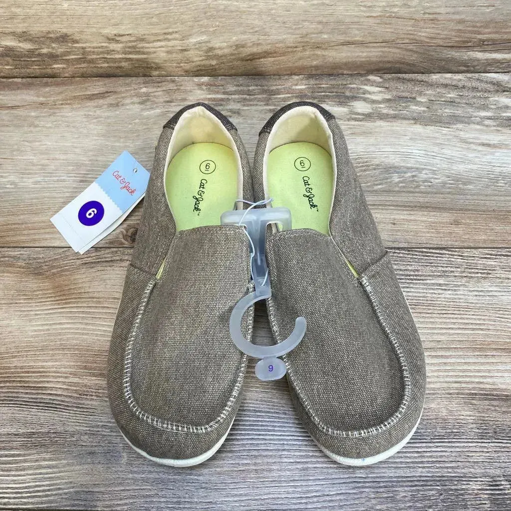 NEW Cat & Jack Bergen Slip-On Sneakers sz 6Y