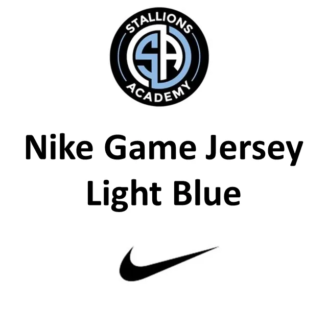 Nike Light Blue Game Jersey