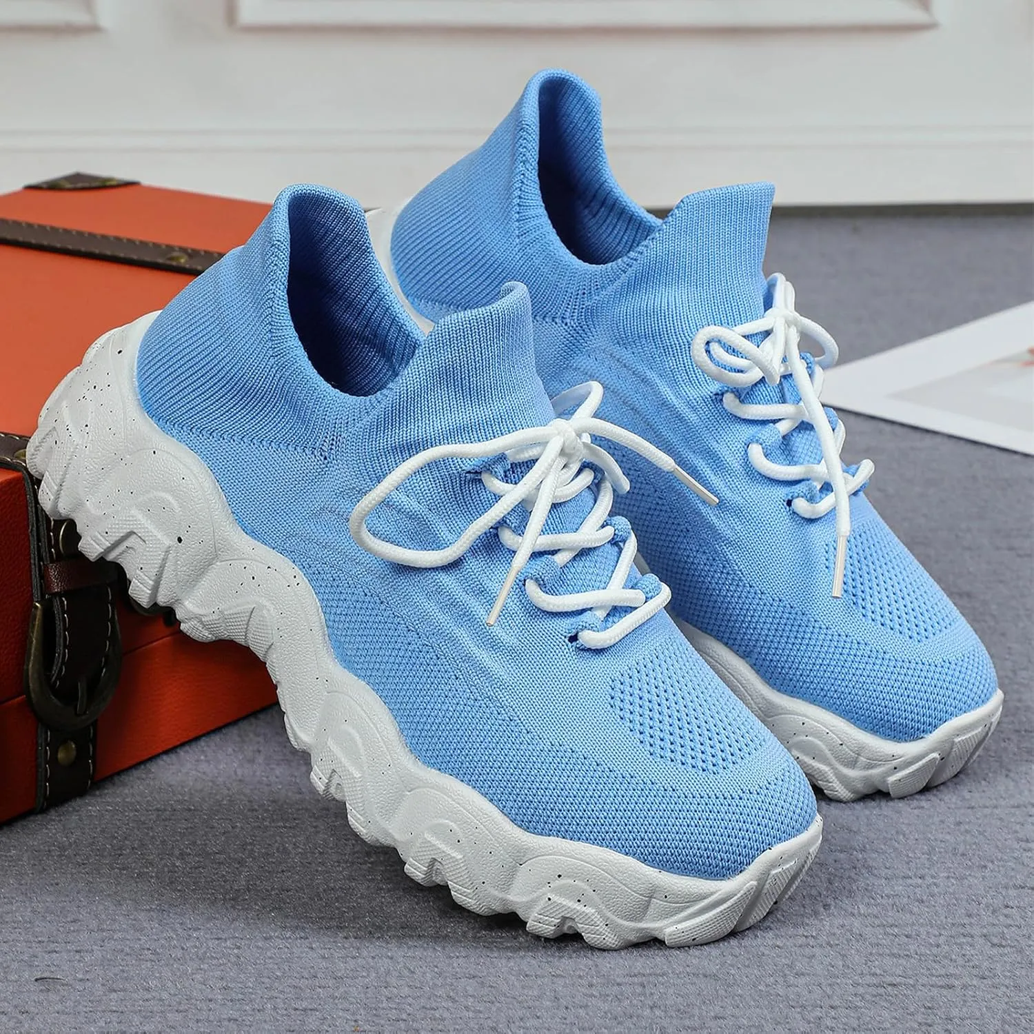 Nurse Babe Shoes,Nurse Babe Tennis Shoes Women,Mesh Breathable Lightweight Non-Slip Orthopedic Sneakers