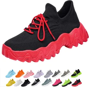 Nurse Babe Shoes,Nurse Babe Tennis Shoes Women,Mesh Breathable Lightweight Non-Slip Orthopedic Sneakers